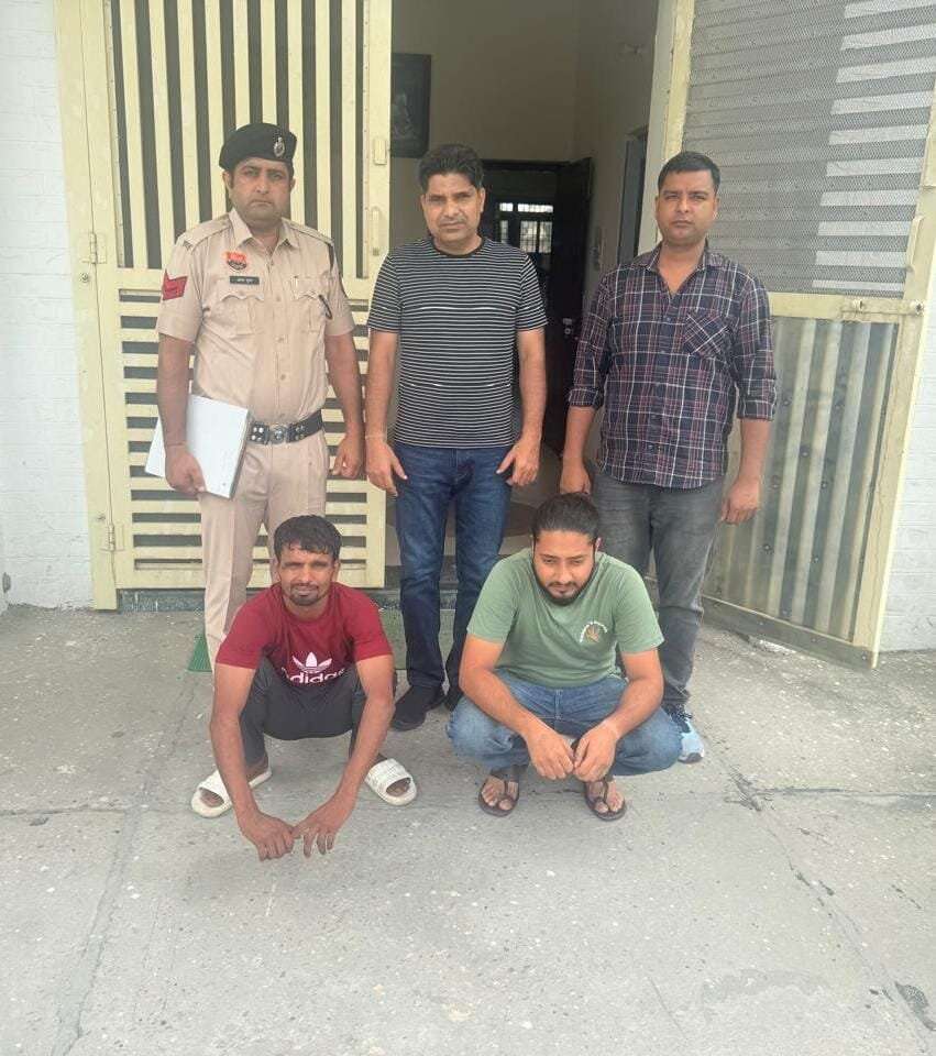 पानीपत में Car चोरी करने वाले 4 चोर गिरफ्तार, चोरी की Car बरामद