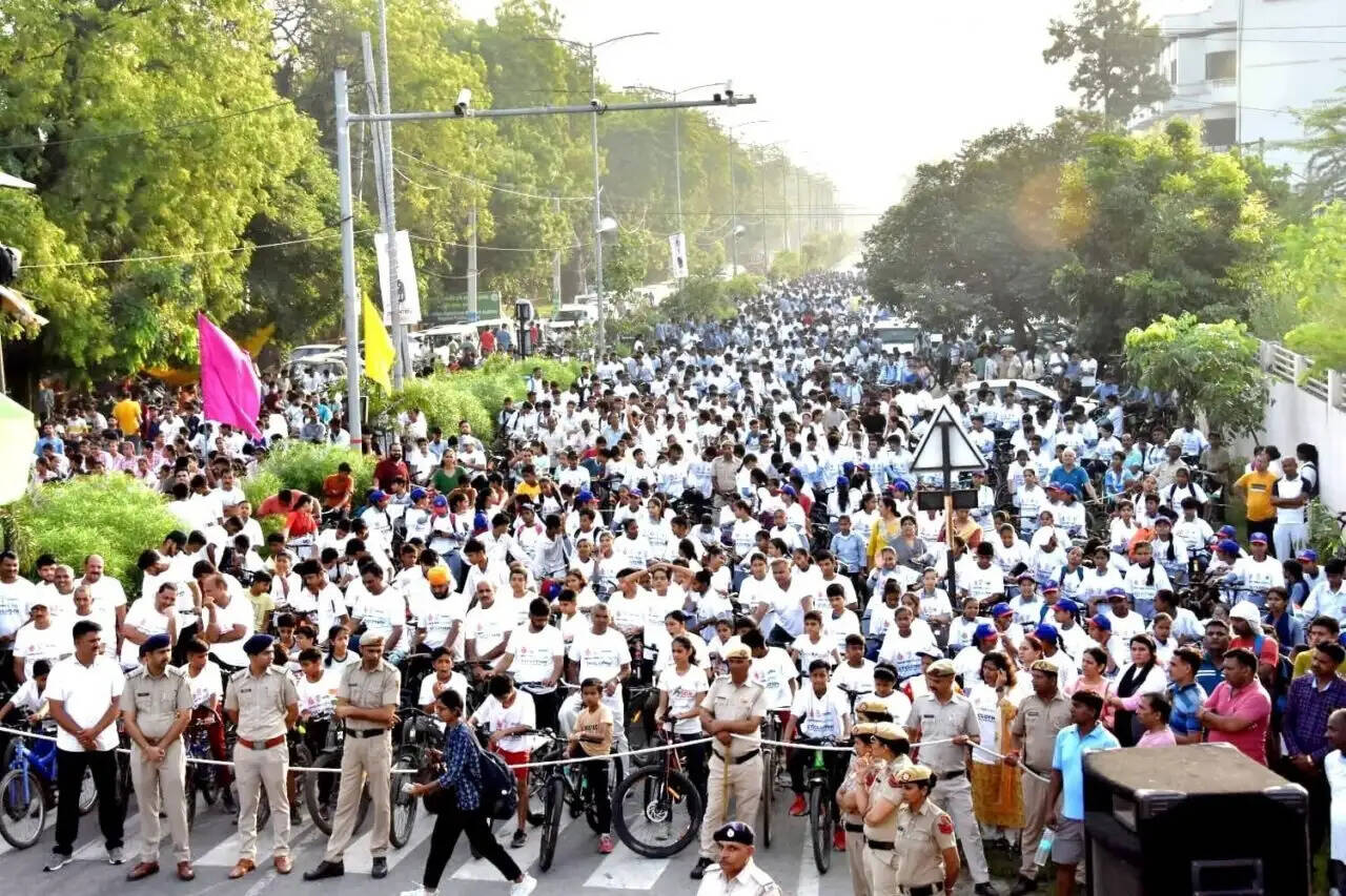 साइक्लोथॉन रैली में HARYANA बनाएगा विश्व रिकॉर्ड