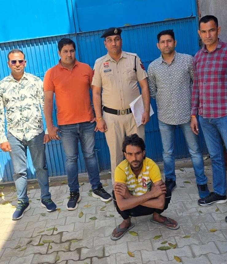 PANIPAT:- 5 हजार का इनामी आरोपी अवैध देसी पिस्तौल के साथ गिरफ्तार