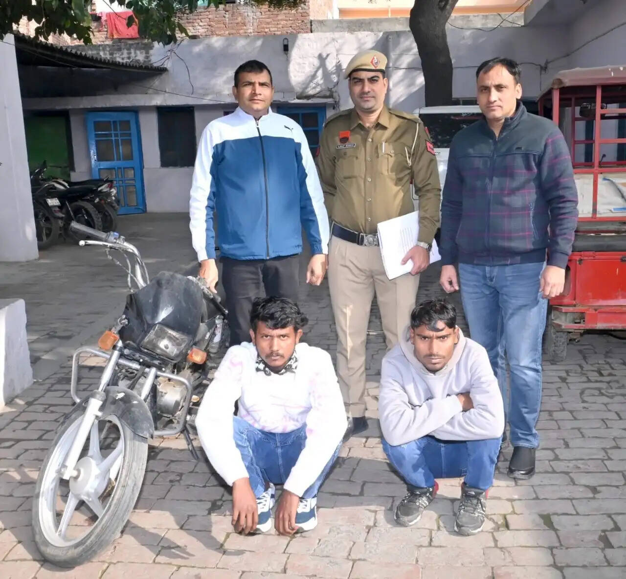 पानीपत में बाइक चोरी करने वाले 2 आरोपी हुए गिरफ्तार, 3 वारदात का हुआ खुलासा