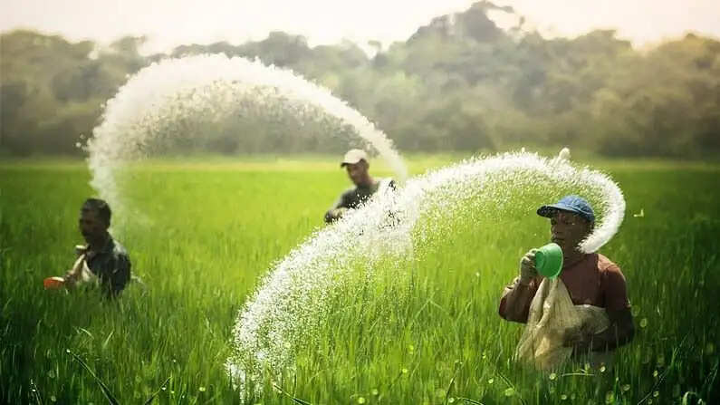 किसानो को मिलेगी बड़ी राहत, अब ड्रोन से करेगें खाद-दवा का छिड़काव