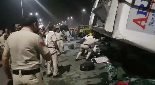 पानीपत में हुआ बड़ा सड़क हादसा, देखिए हादसे की तस्वीरे