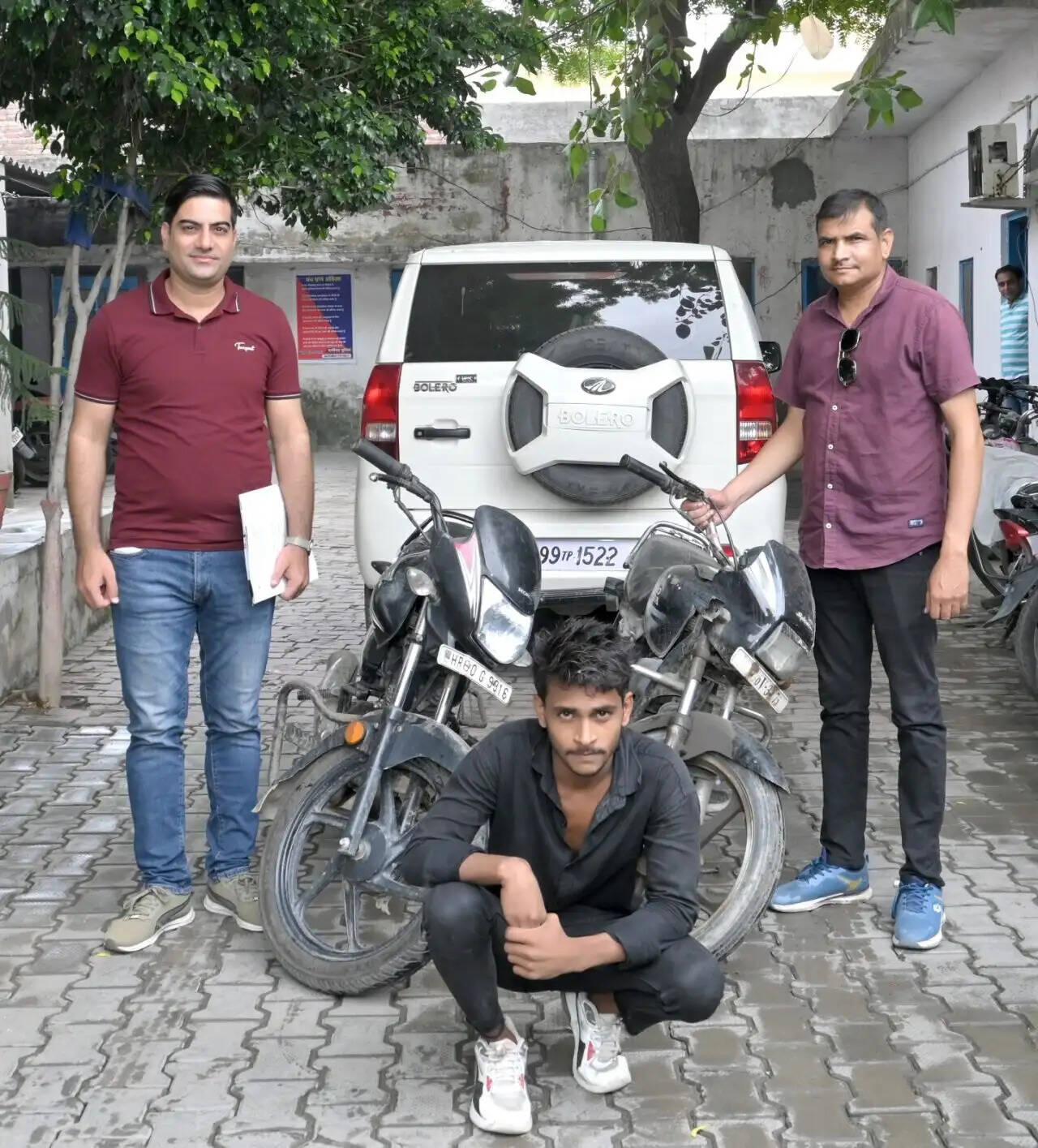 शौक पूरा करने के लिए चुराई bike, अब गिरफ्तार