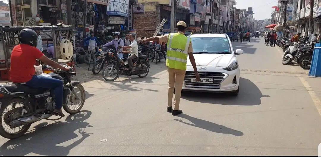 पानीपत का रेलवे रोड़ हुआ वन-वे, बढते जाम को लेकर लिया फैसला