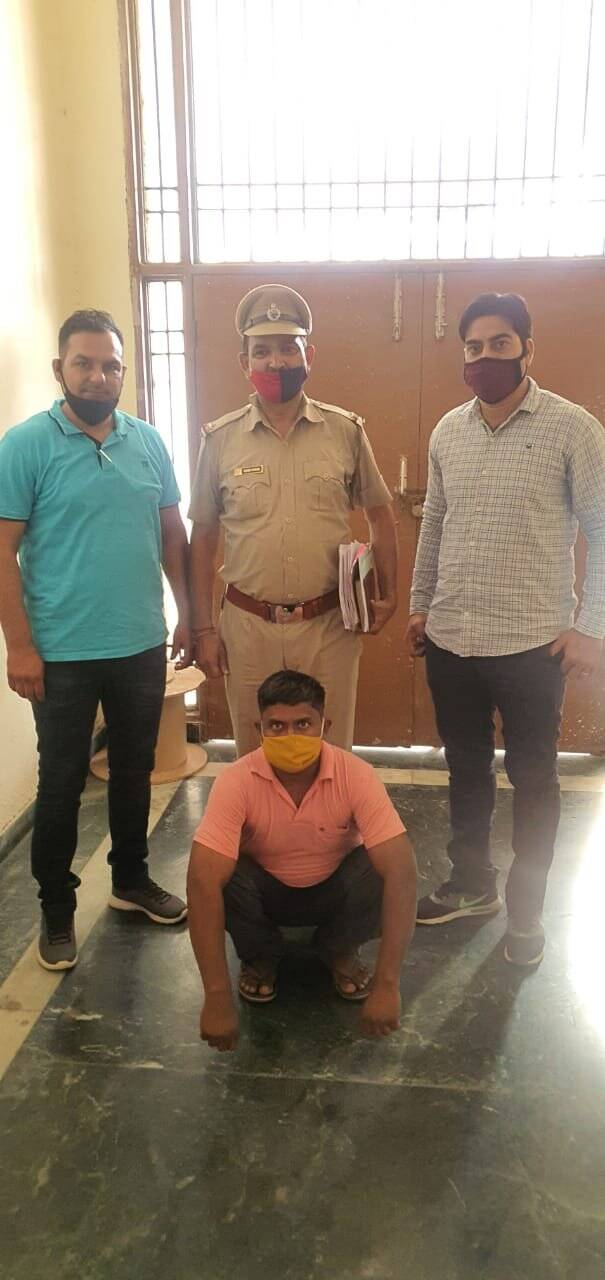 चोरी के हाइवा डम्फरों को बेचने मे मुख्य आरोपित को प्रोडक्सन वारंट पर लाकर CIA-3 ने की पुछताछ
