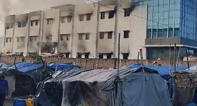 पानीपत की Industry में लगी भयंकर आग