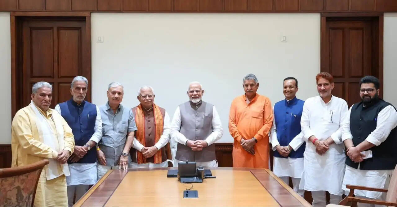 हरियाणा BJP के राज्यसभा और लोकसभा संसदों से पीएम ने की मुलाकात