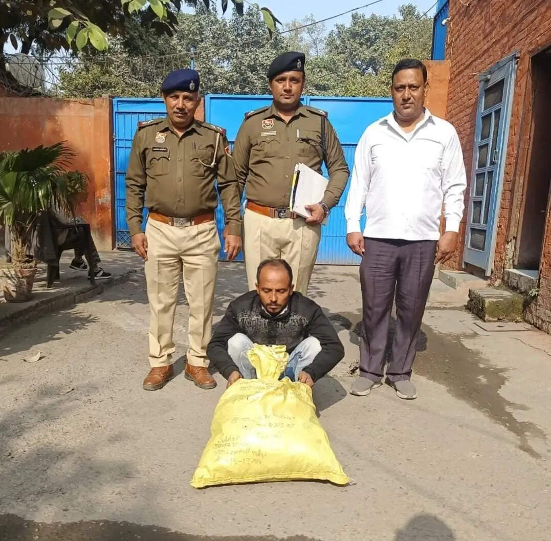 पानीपत में 11 किलो 200 ग्राम सहित नशा तस्कर गिरफ्तार
