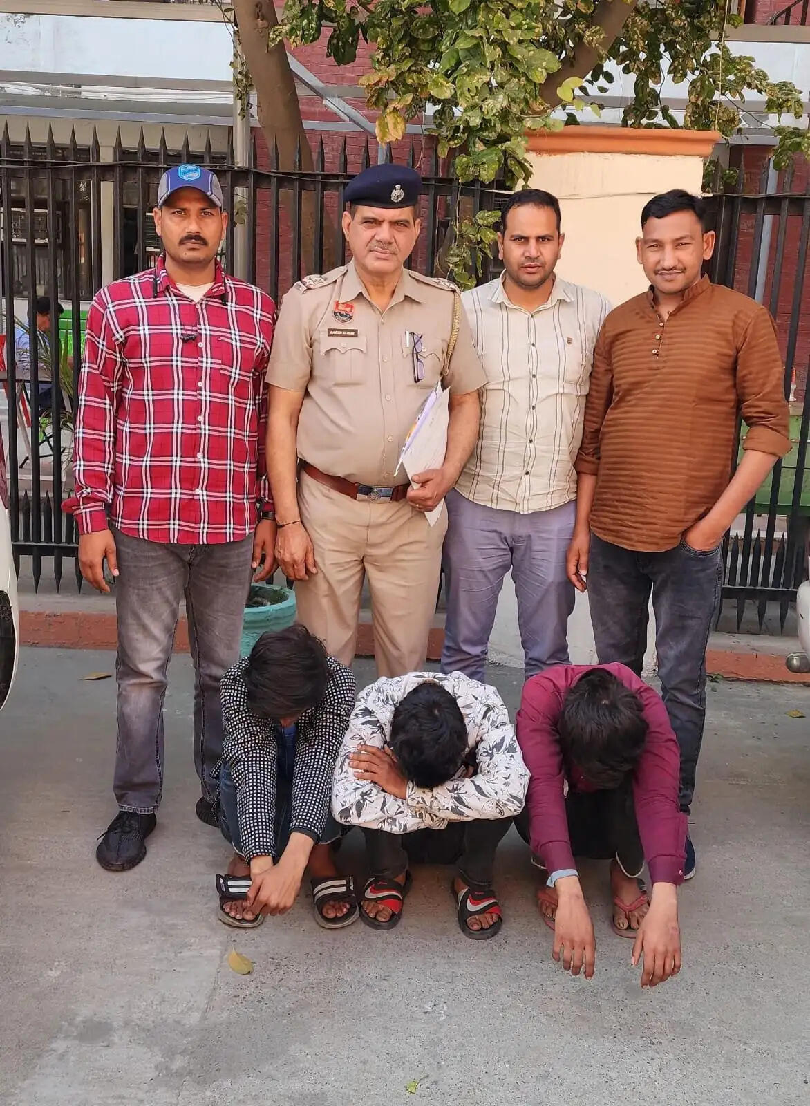 पानीपत में मोबाइल छीनने वाले 3 आरोपी गिरफ्तार