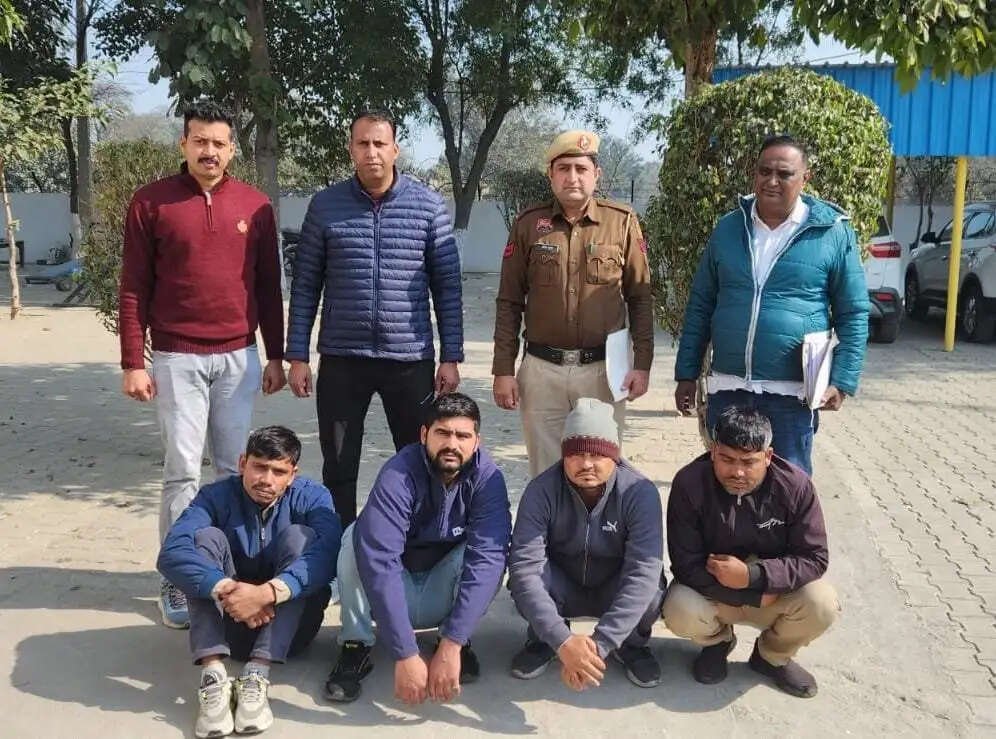 पानीपत में गिरफ्तार हुए चार जेबकतरे