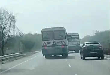 HARYANA- 2 रोडवेज बसों में आगे निकने के लिए लगी रेस, 20 सवारियां डरी बैठी रहीं