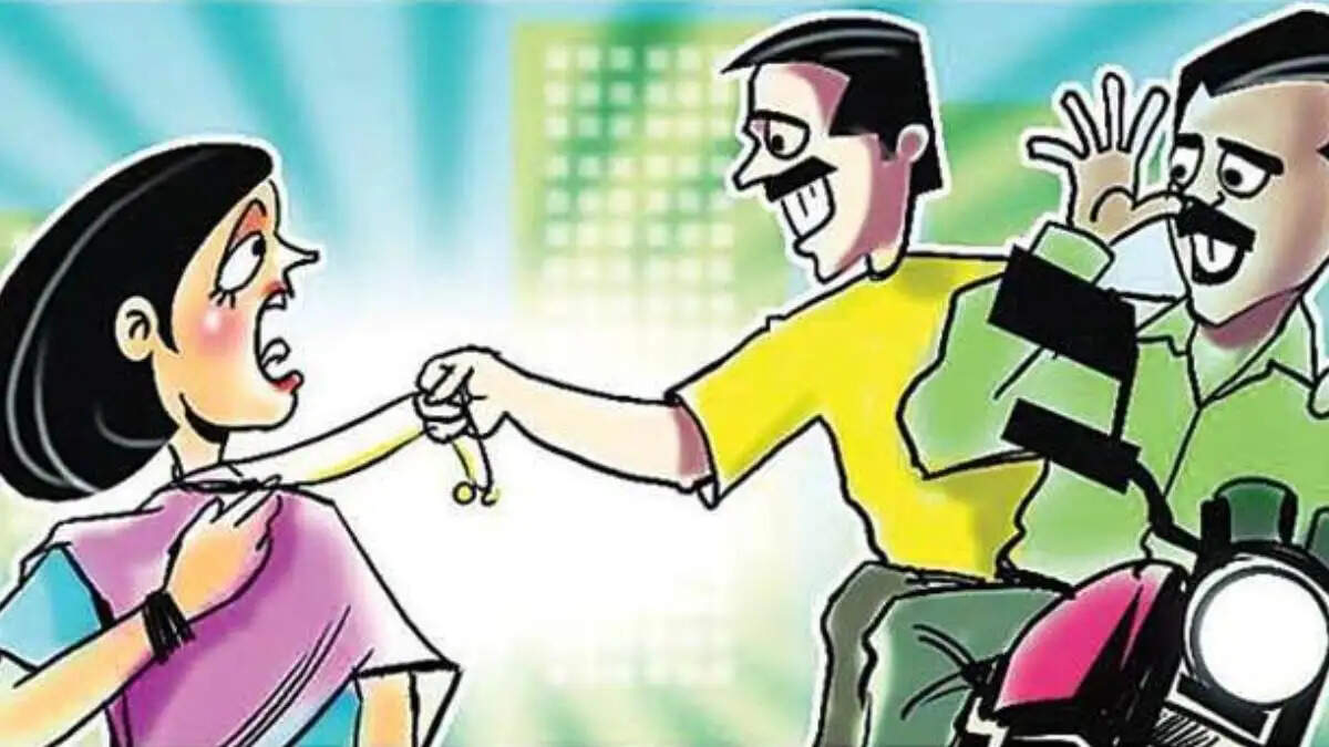 पानीपत में महिला से झपटी सोने की चेन, शैपू लेने के बहाने आए थे बदमाश