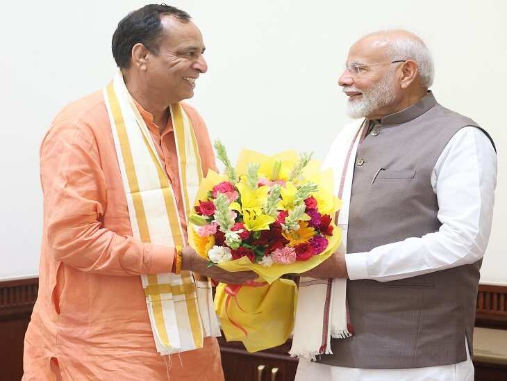 HARYANA:-  BJP अध्यक्ष मोहन लाल बड़ौली ने PM से की मुलाकात, विधानसभा चुनाव को लेकर हुई चर्चा