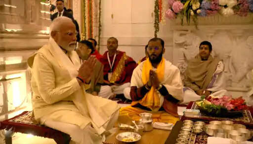 अयोध्या राम मंदिर में रामलला की प्राण-प्रतिष्ठा संपन्न