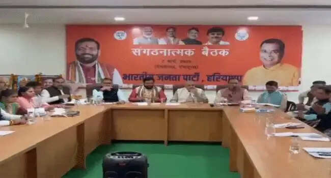 HARYANA POLITICS-विधानसभा चुनावों की हारी हुई सीटों पर मंथन में जुटी BJP