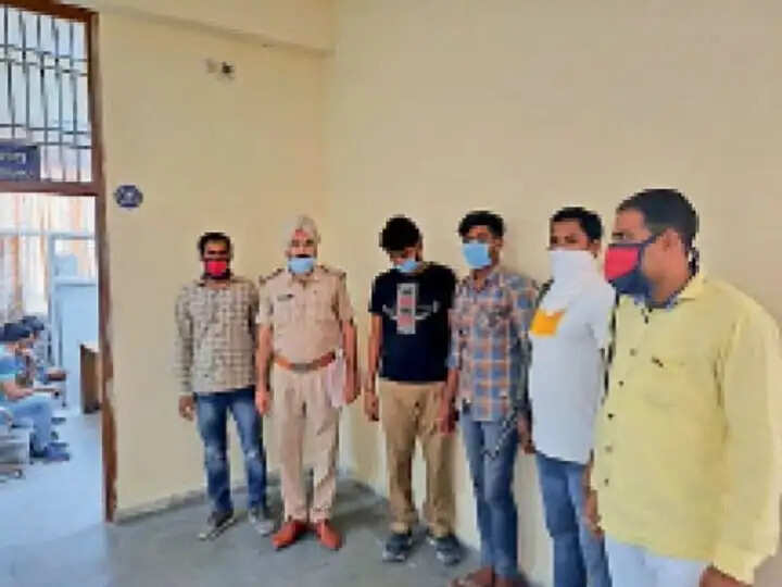 बाबरपुर मंडी के आढ़ती से पैसे मांगने का मामला मांग रहा था 2 करोड़ की रंगदारी, फेंकी थी 3 चिटि्ठयां, 2 आरोपी काबू