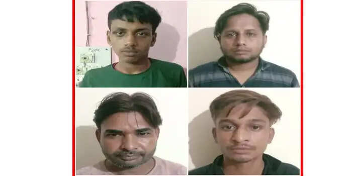 4 आरोपितों से चोरी की 2 वारदातों का खुलासा, 15 हजार रुपये बरामद