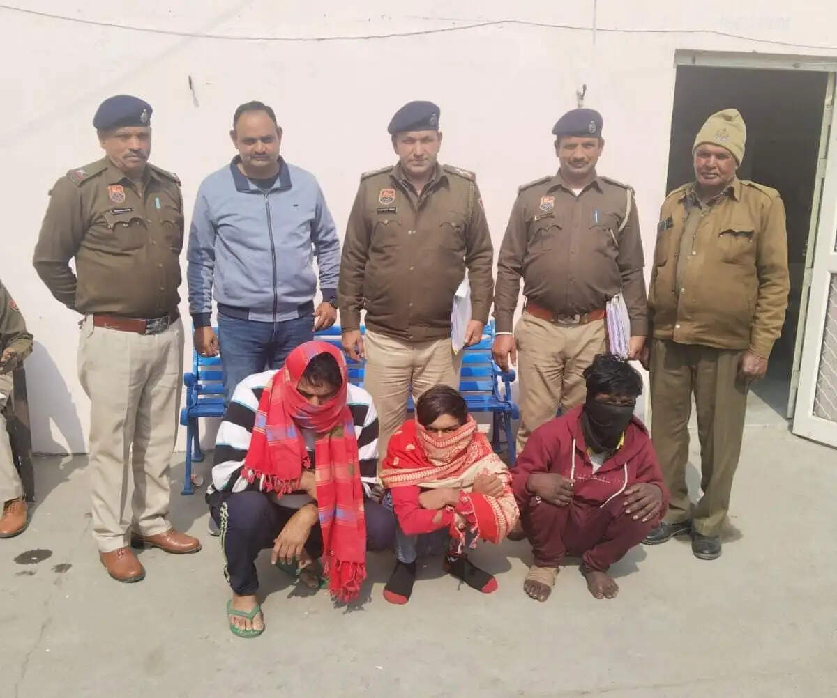 पानीपत में दुकानों के शटर तोड़कर चोरी करने वाले 3 आरोपी गिरफ्तार