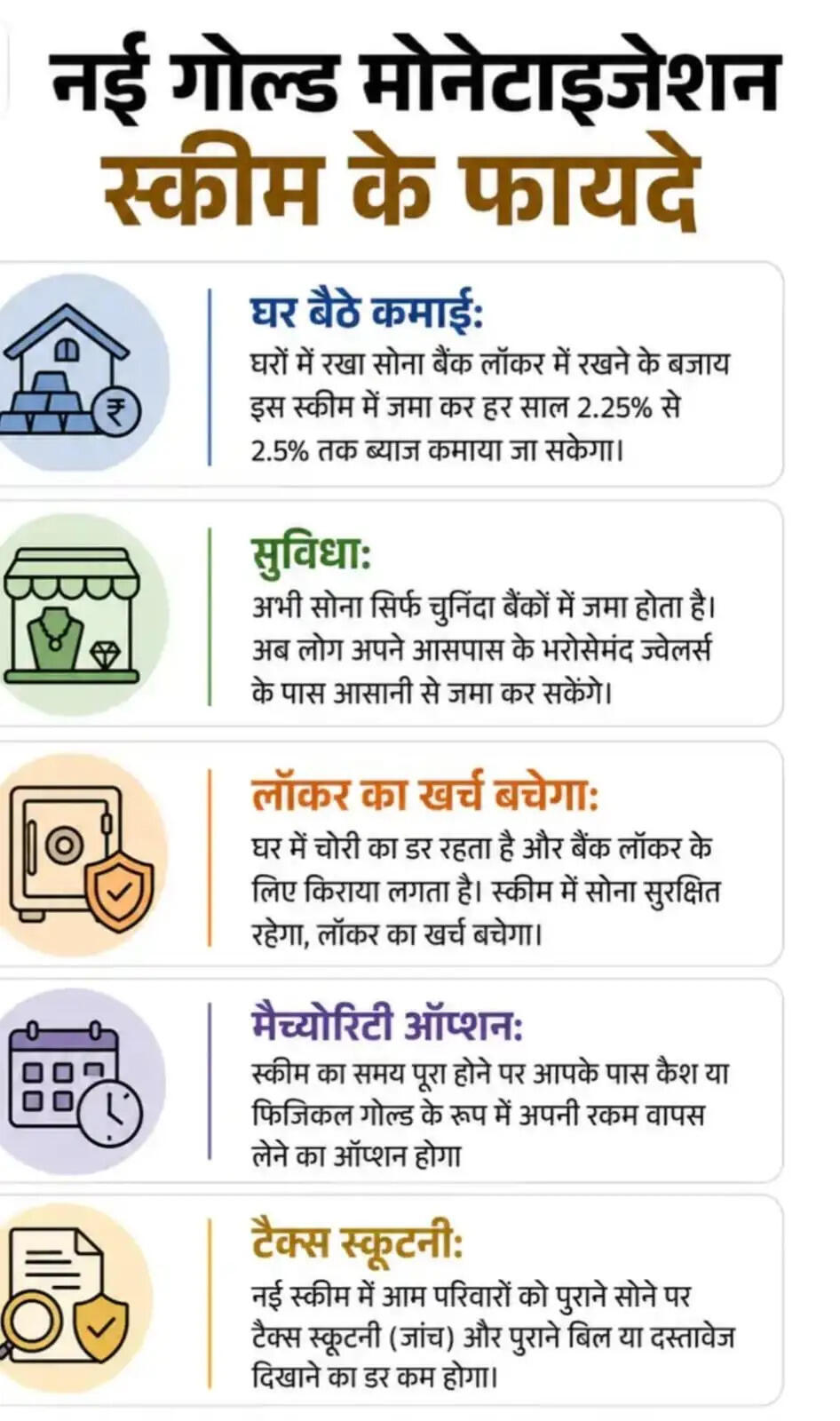सरकार का बड़ा फैसला ! अब ज्वैलर्स के पास जमा कर सकेंगे सोना, मिलेगा ब्याज