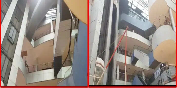 मित्तल मेगा मॉल की तीसरी मंजिल से युवती ने लगाई छलांग