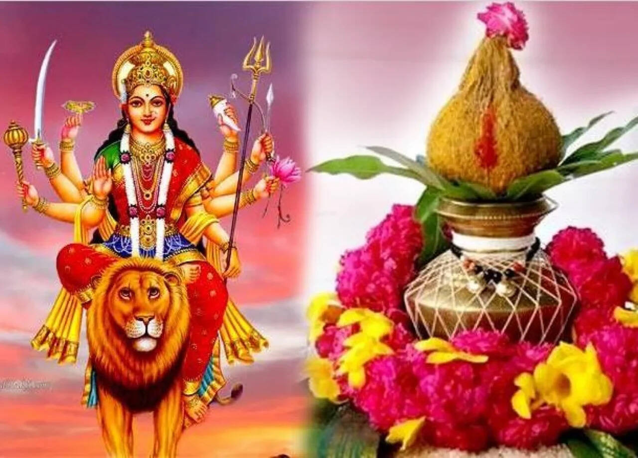 शारदीय नवरात्रि पर सूर्य ग्रहण की छाया, कलश स्थापना से पहले करे ये काम