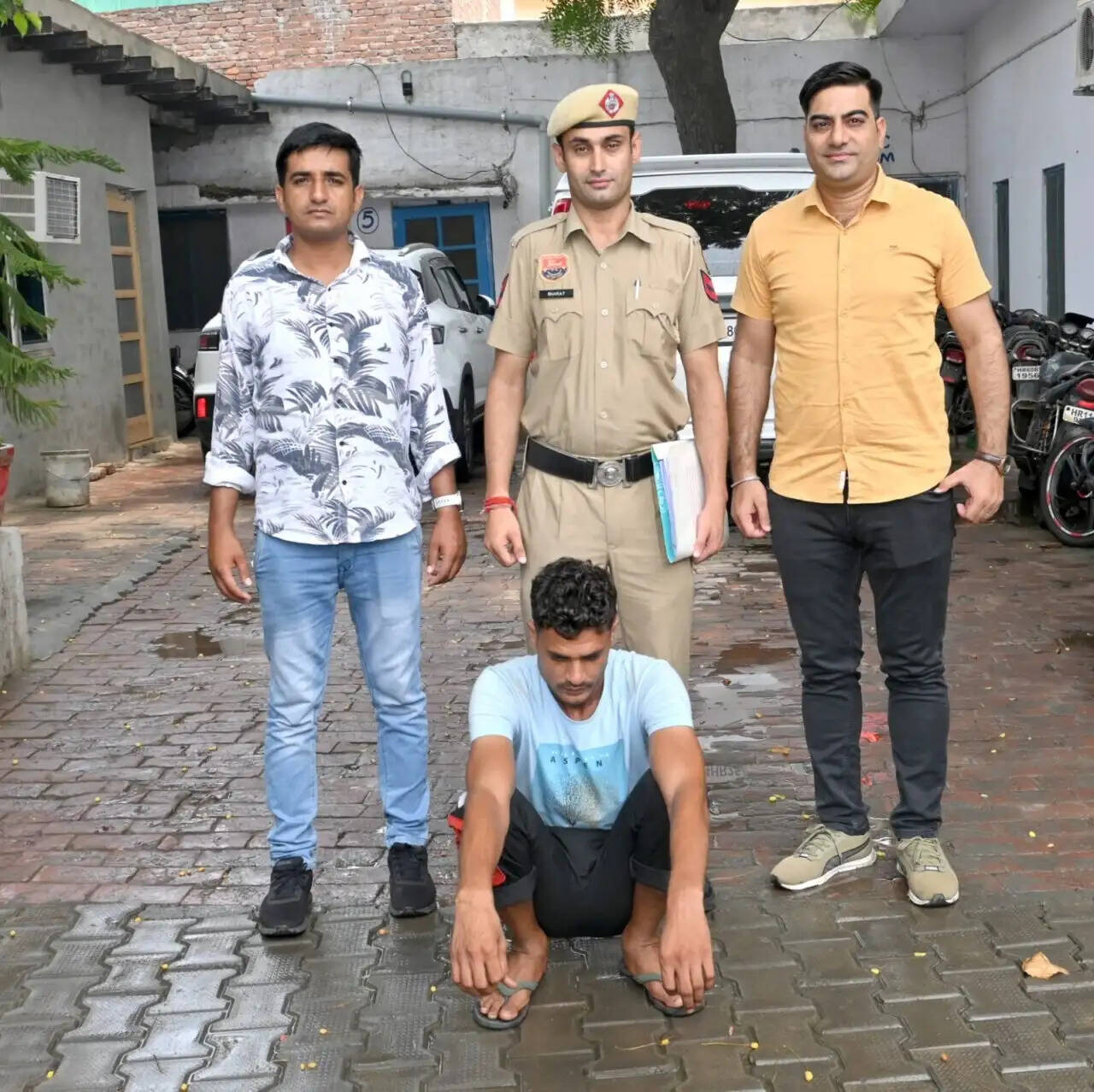 भैंस चोर गिरोह के दूसरे आरोपी को, प्रोडक्शन वारंट पर लेकर आई पानीपत पुलिस, 5 हजार रूपये बरामद