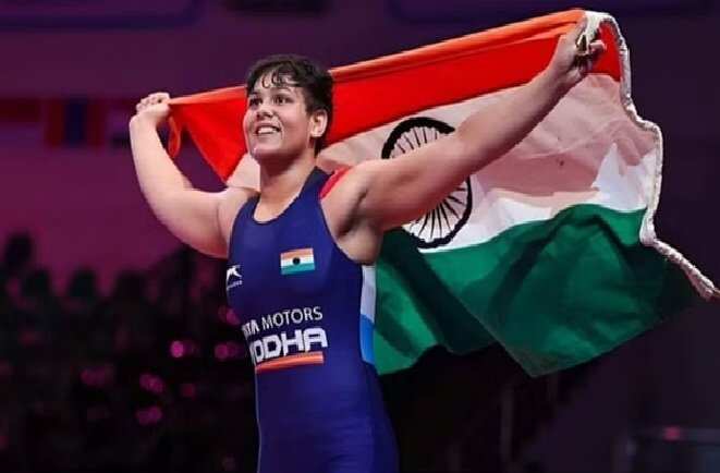 हरियाणा की बेटी मानसी लाठर ने वर्ल्ड कुश्ती चैंपियनशिप में जीता गोल्ड