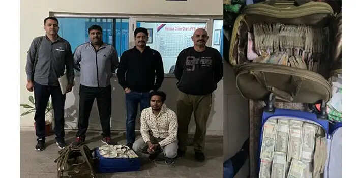 पुलिस टीम ने ड्रग्स तस्कर के साले के घर की छापेमारी, 500 व 2000 के भारी मात्रा में नोट किये बरामद