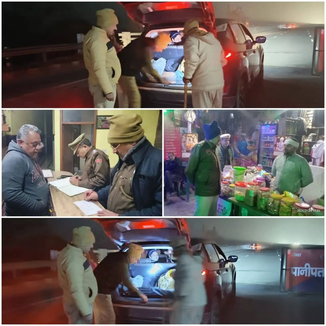 26 जनवरी को लेकर पानीपत पुलिस अलर्ट, चप्पे-चप्पे पर पुलिस तैनात