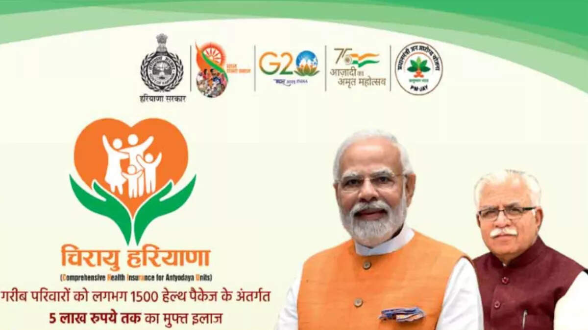 हरियाणा में अब तक बने 1 करोड़ 3 लाख से अधिक आयुष्मान-चिरायु कार्ड
