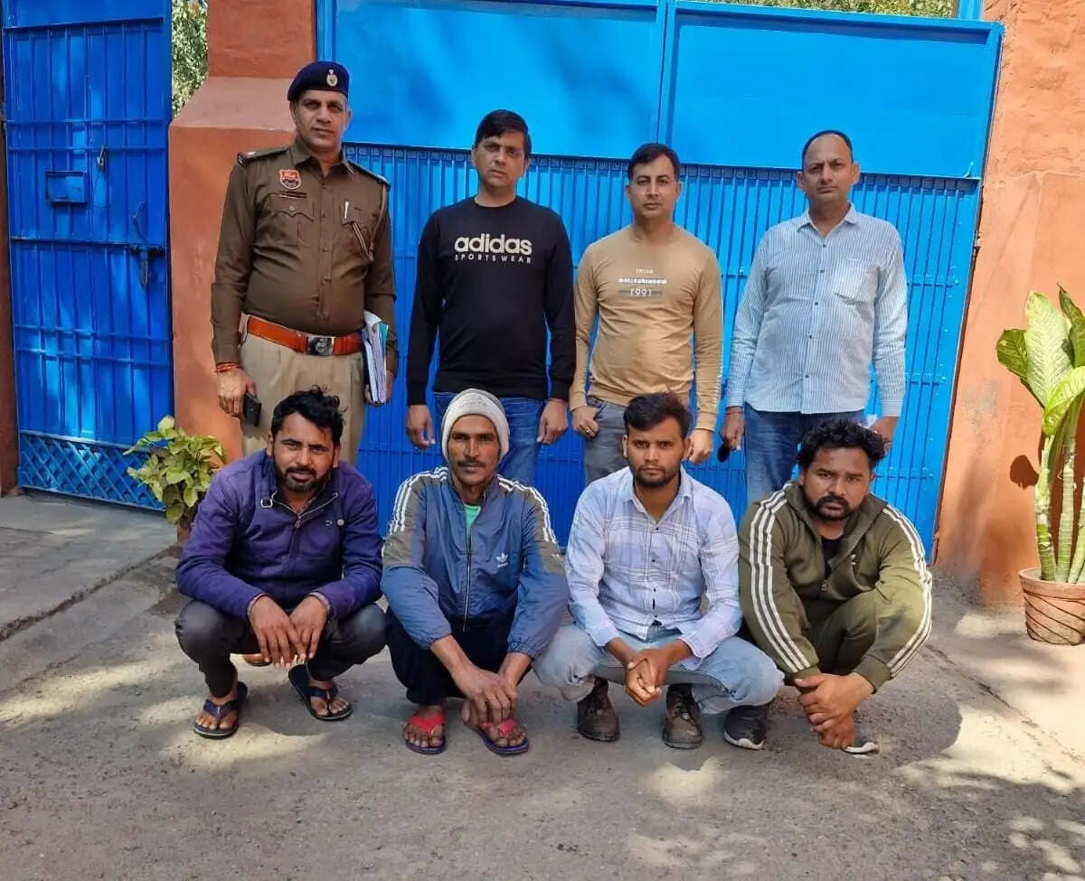 3 कबाड़ी पानीपत से गिरफ्तार, 22 लाख कीमत की चोरी की थी तार