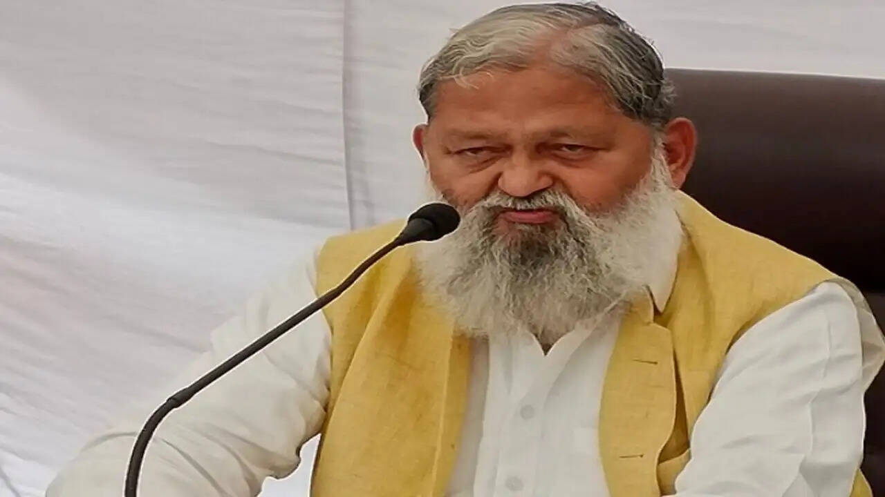 गृह मंत्री अनिल विज का कल जनता दरबार कैंसिल
