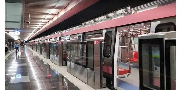 अब DELHI मेट्रो की PINK-LINE पर दौडेगी ड्राइवरलैस मैट्रो