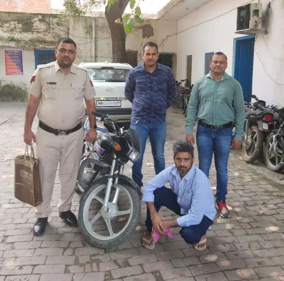पानीपत में चोरी की BIKE सहित 1आरोपी गिरफ्तार