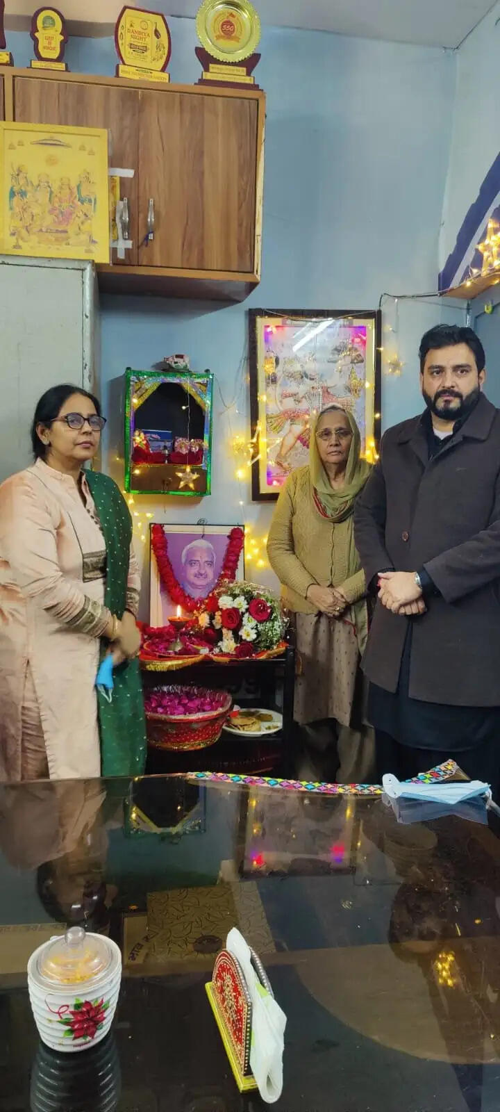 पूर्व विधानसभा स्पीकर स्वर्गीय चौधरी सतबीर सिंह कदियान के जन्मदिवस पर किया गया भंडारे का आयोजन