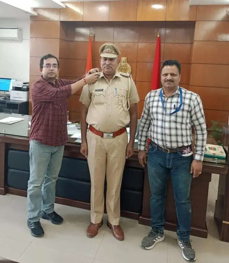 PANIPAT: जिला पुलिस मे तैनात सब-इंस्पेक्टर फतेह सिंह पदोन्नत होकर बने इंस्पेक्टर