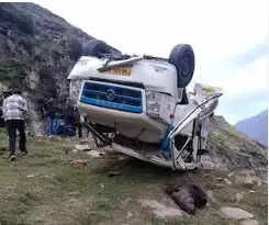हिमाचल में हरियाणा के टूरिस्ट के साथ बड़ा हा#दसा, ट्रेवल पलटने से 22 लोग घा#यल