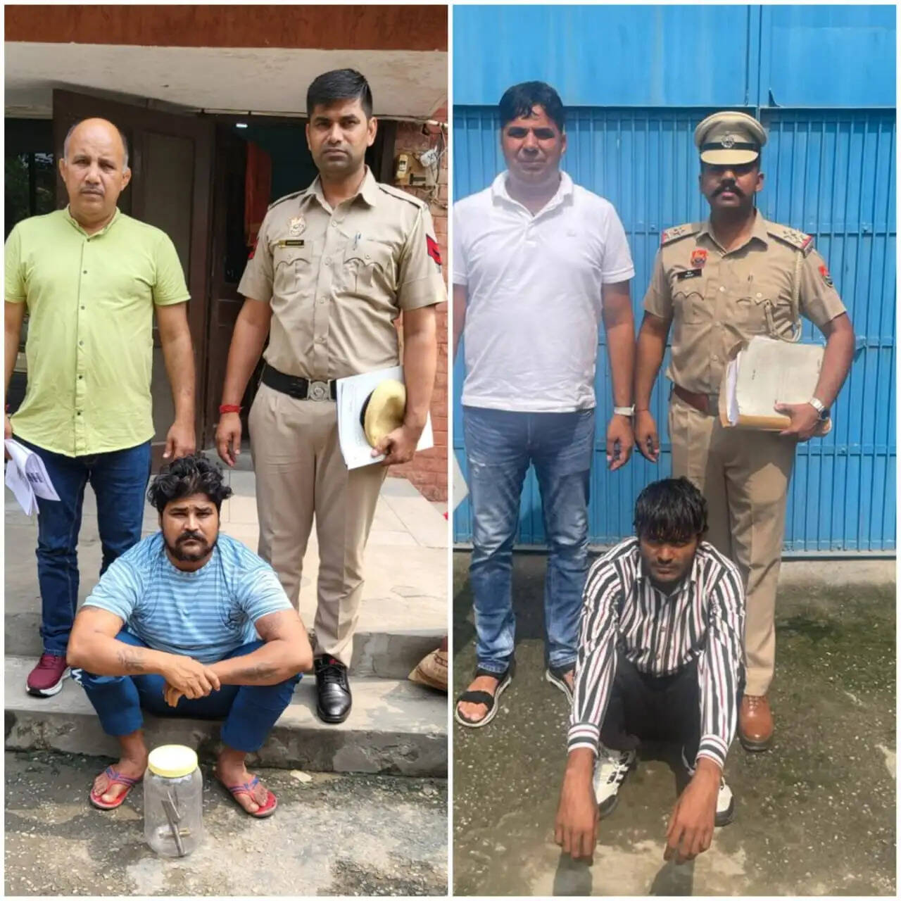 अवैध देसी पिस्तौल सहित अलग अलग स्थान से 2 आरोपी गिरफ्तार