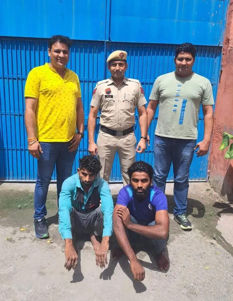PANIPAT:- खेतों से ट्यूबवेल की तार चोरी के दो आरोपी गिरफ्तार, 30 हजार रूपए बरामद
