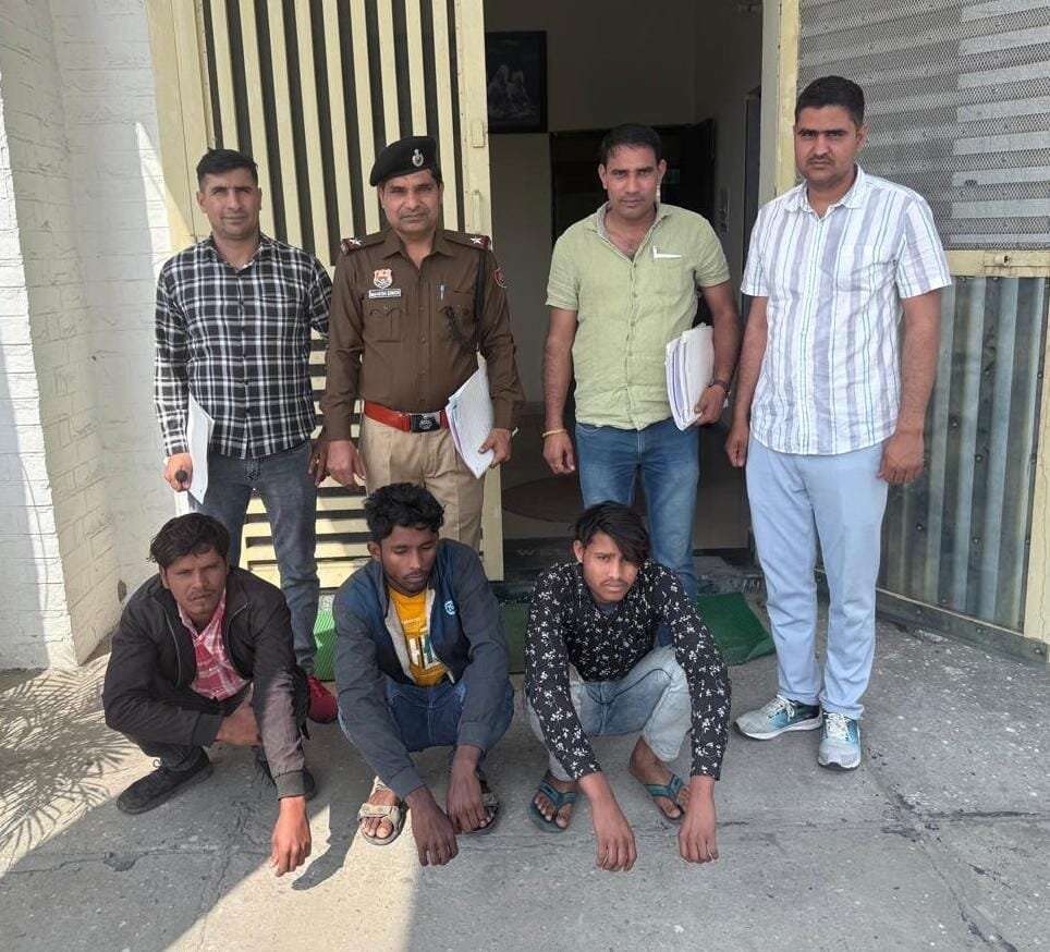 PANIPAT:- मोबाइल फोन स्नेचिंग करने वाले 3 आरोपी गिरफ्तार
