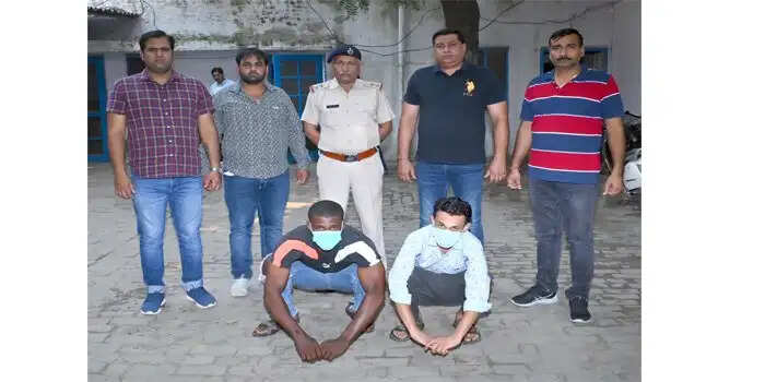 हेरोइन (समेक) तस्करी के मामले में तीसरा आरोपित नाइजीरियन गिरफ्तार