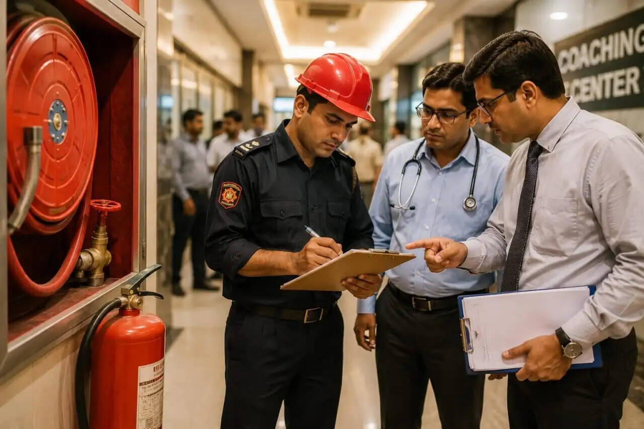 कोचिंग सेंटर, अस्पताल व व्यावसायिक भवनों को फिर भेजे जाएंगे नोटिस, अग्नि सुरक्षा मानकों की होगी दोबारा जांच..