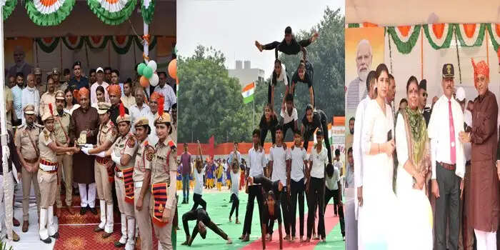 पानीपत में स्वतंत्रता दिवस समारोह में विधानसभा उपाध्यक्ष रणबीर गंगवा ने किया ध्वजारोहण