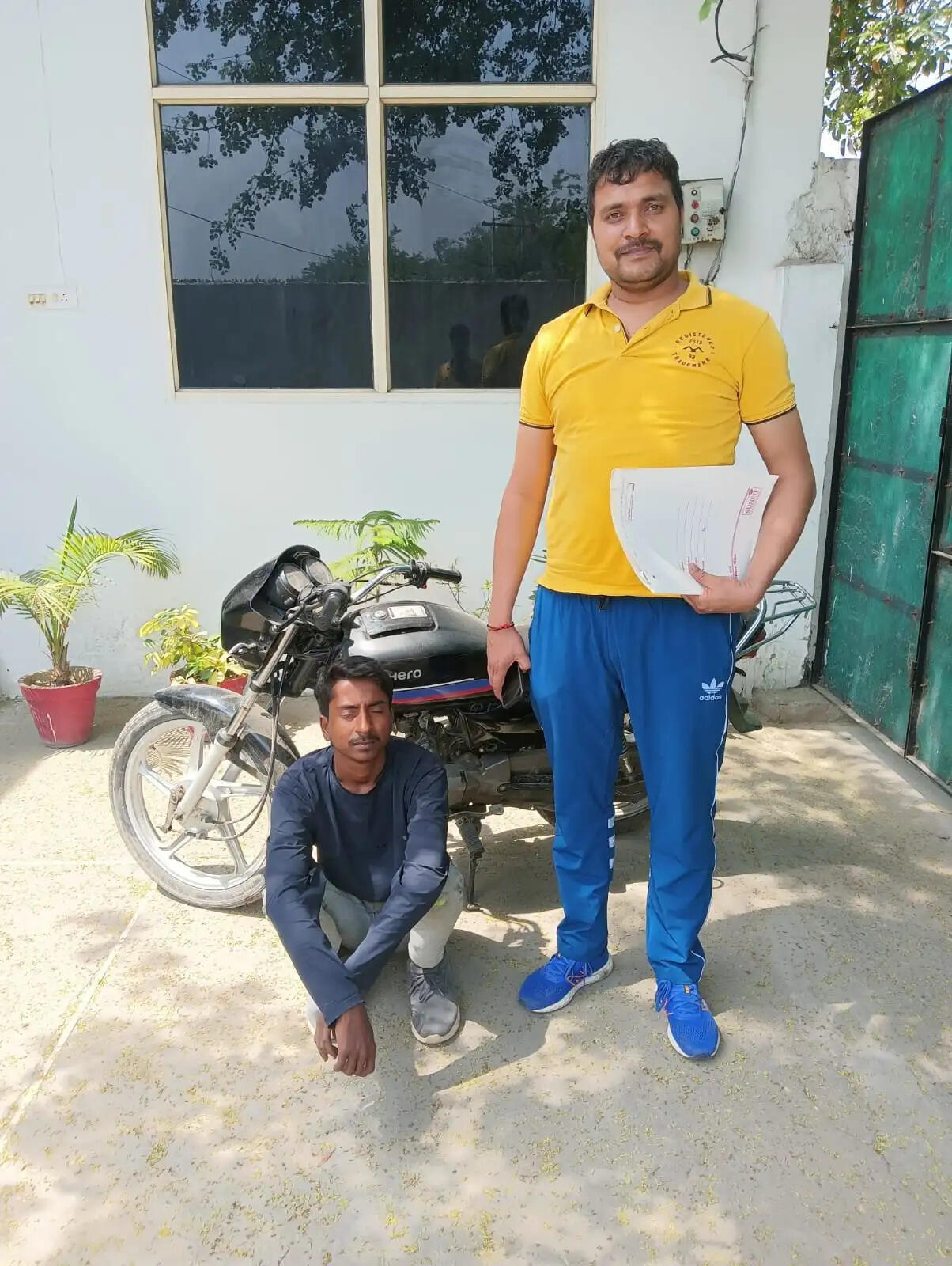 PANIPAT:- शौक पूरा करने के लिए चुरा ली BIKE, अब गिरफ्तार