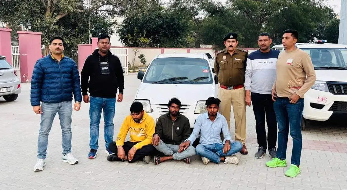 पानीपत में महिला पर ह#मला व लूट करने वाले 3 आरोपी काबू, 1 हजार रूपए बरामद