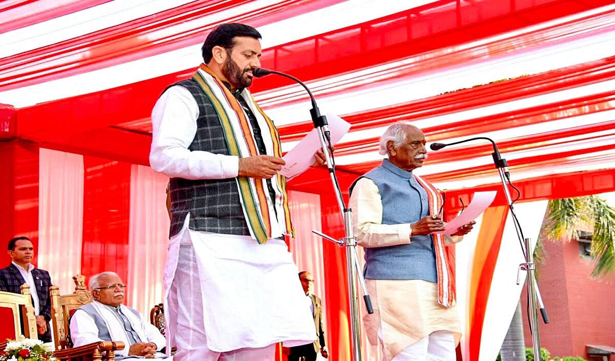 हरियाणा की नई सरकार का आज फ्लोर टेस्ट
