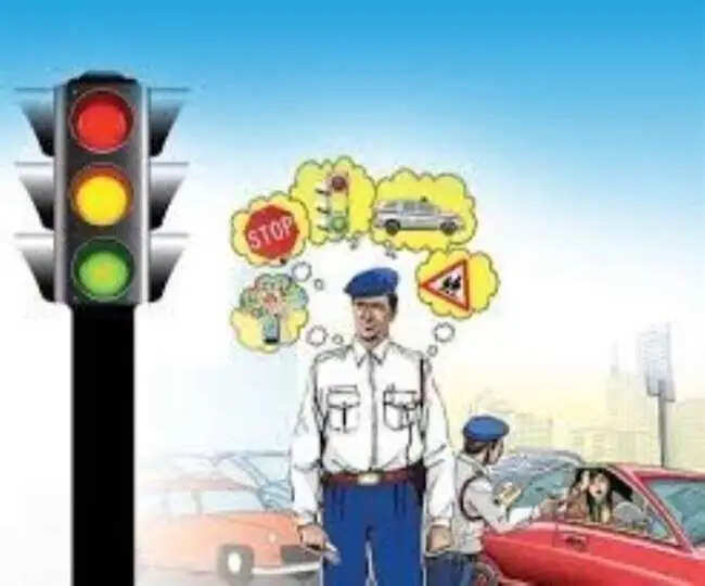 पुलिस ने सड़क सुरक्षा सप्ताह के तहत वाहन चालकों को किया जागरूक