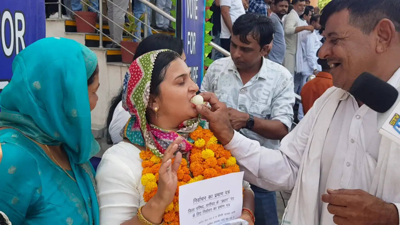 PANIPAT जिला परिषद चेयरमैन बनी काजल देशवाल