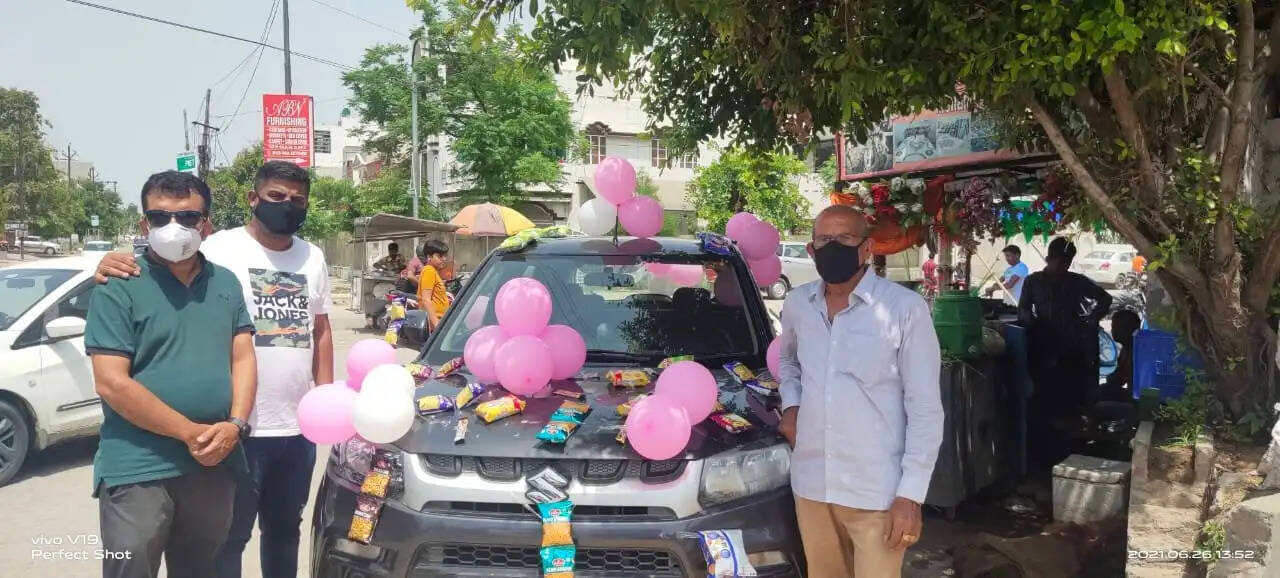 पानीपत में लड़की पैदा होने पर घर मे खुशी का माहौल,ऐसे लाया गया बच्ची को घर