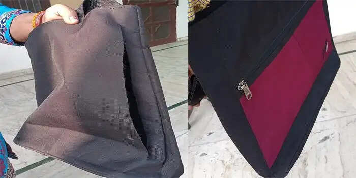 महिला का शातिर तरीके से काटा बैग, चुरा लिये 1 लाख रूपये